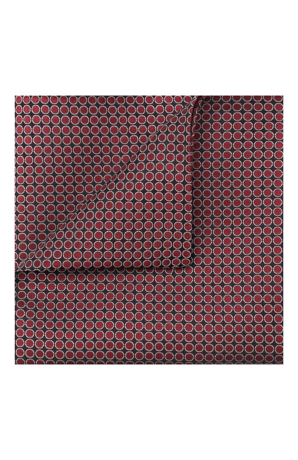 Шелковый платок GIORGIO ARMANI бордового цвета по цене 13500 руб., арт. 360023/9P928, фото 1 Шелковый платок GIORGIO ARMANI, арт. 360023/9P928, фото 1