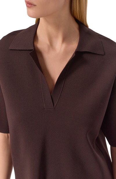 Поло из вискозы P.A.R.O.S.H., арт. D540982/R0MA26, фото 5