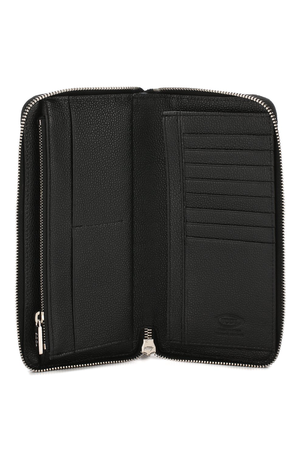 Кожаное портмоне TOD’S черного цвета по цене 44250 руб., арт. XAMACHA1400GPA, фото 3 Кожаное портмоне TOD’S, арт. XAMACHA1400GPA, фото 3