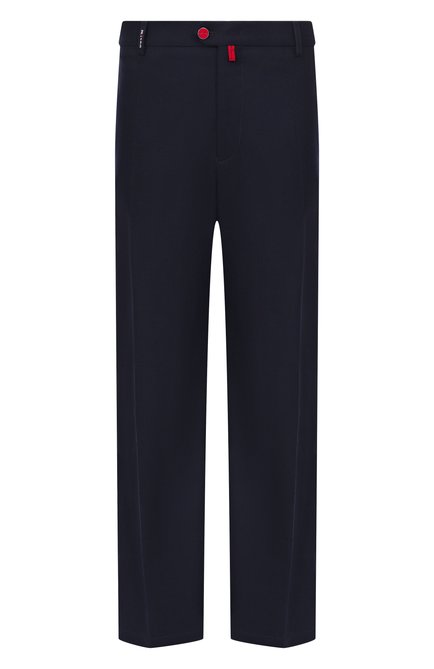 Мужские шерстяные брюки KITON, арт. UFPPER/ZIP