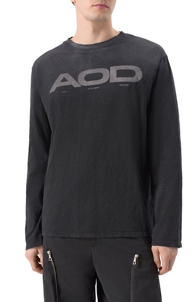 Хлопковый лонгслив AN OTHER DATE, арт. S25MA0DTH191, фото 3