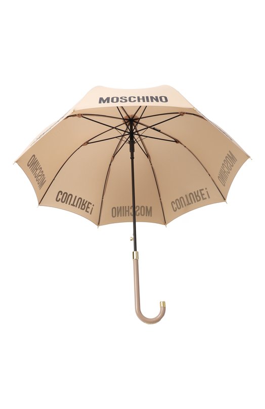 Зонт-трость Moschino 8982-63 AUT0 Бежевый  8982-63 AUT0 Фото 2