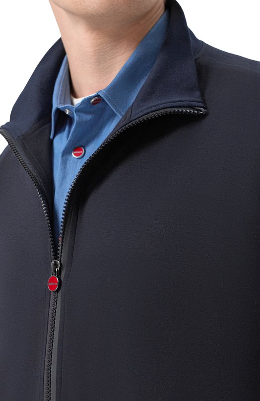 Хлопковая толстовка Kiton UMC032K06R49 Синий  UMC032K06R49 Фото 5
