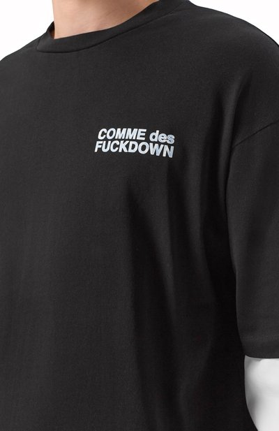 Хлопковый лонгслив COMME DES FUCKDOWN, арт. CFABM01969, фото 5