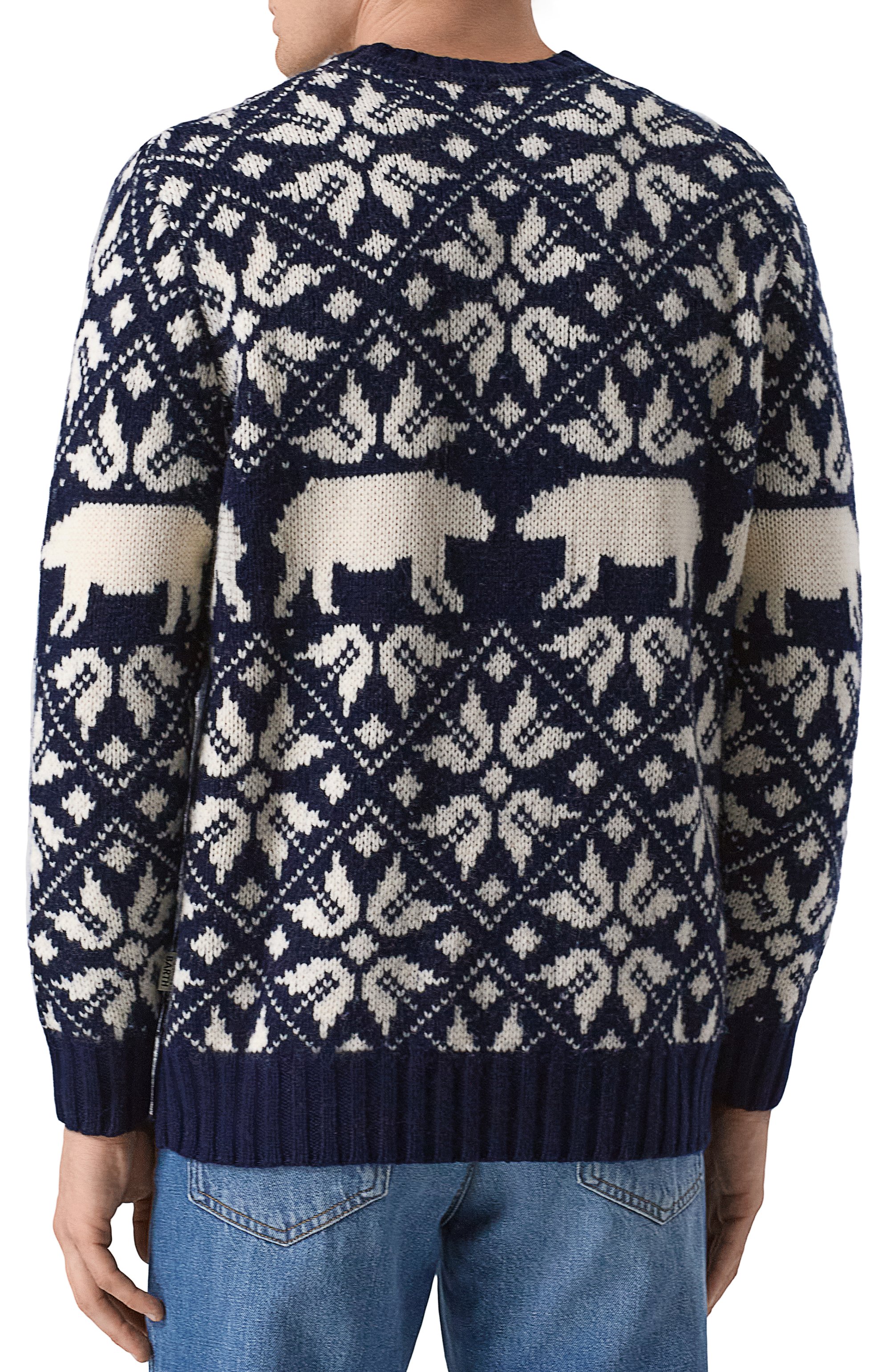 Свитер из шерсти и вискозы MC2 SAINT BARTH, арт. B0MBARDIN0 P/00993C, фото 4