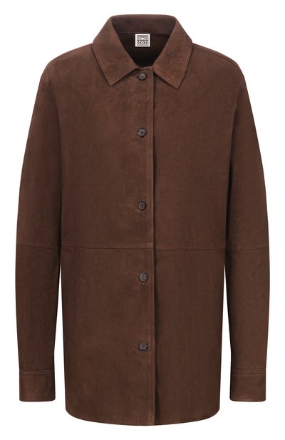 Женская замшевая рубашка TOTEME, арт. 261-WRT0707-LE0200