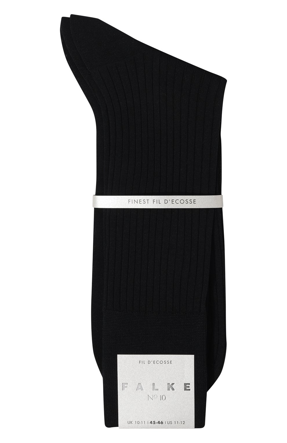 Хлопковые носки FALKE темно-синего цвета по цене 4810 руб., арт. 14649, фото 1 Хлопковые носки FALKE, арт. 14649, фото 1