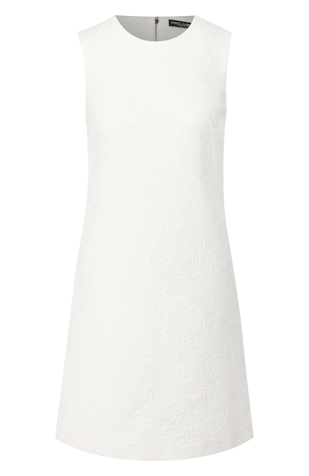 Платье DOLCE & GABBANA белого цвета по цене 156500 руб., арт. F65H0T/FJMVP, фото 1 Платье DOLCE & GABBANA, арт. F65H0T/FJMVP, фото 1
