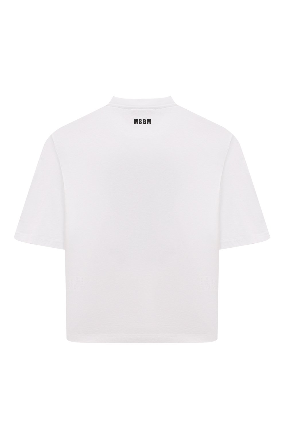 Хлопковая футболка MSGM KIDS, арт. F4MSJGTH115, фото 2
