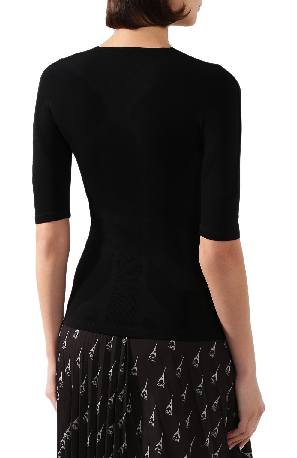 Топ BALENCIAGA черного цвета по цене 35650 руб., арт. 570786/TEVC1, фото 4 Топ BALENCIAGA, арт. 570786/TEVC1, фото 4