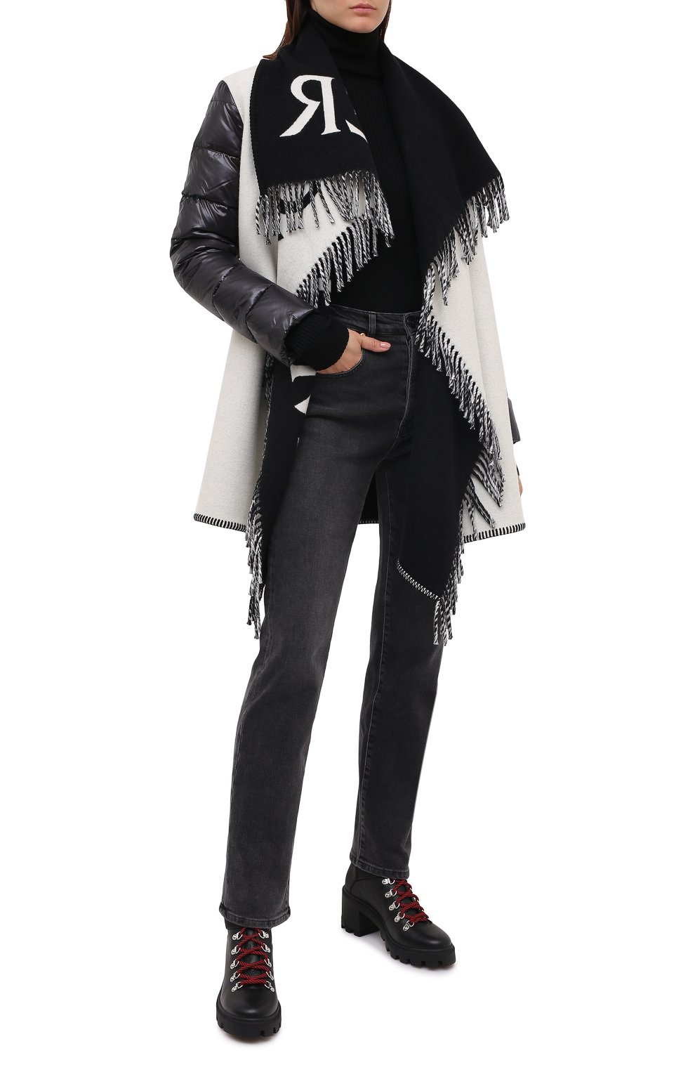 Шерстяное пончо MONCLER, арт. F2-093-3G507-00-A0145, фото 2