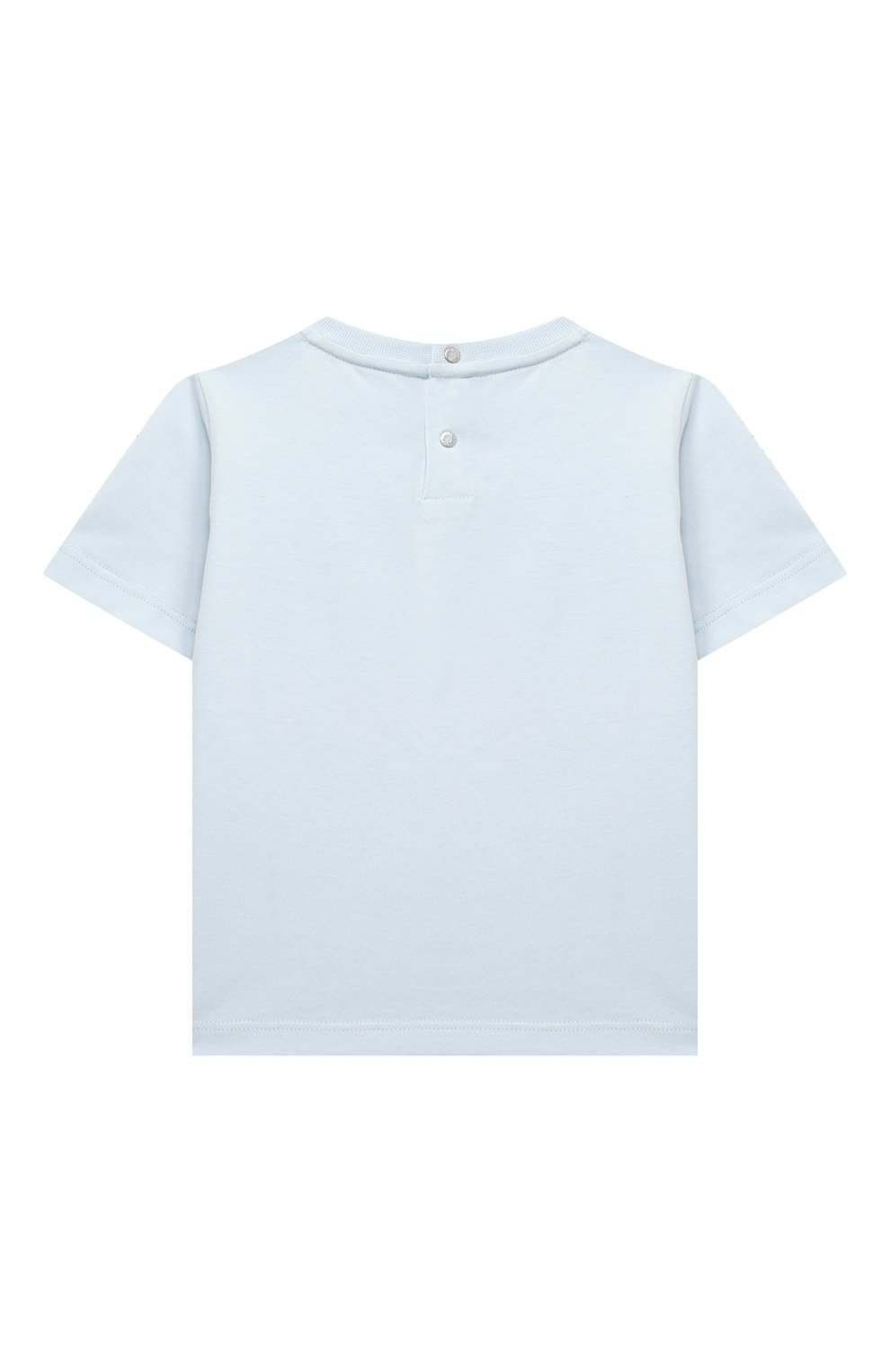 Хлопковая футболка ROBERTO CAVALLI, арт. QJT628/JV025/06M-12M, фото 2