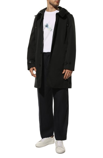 Хлопковый плащ BURBERRY, арт. 8033650, фото 2