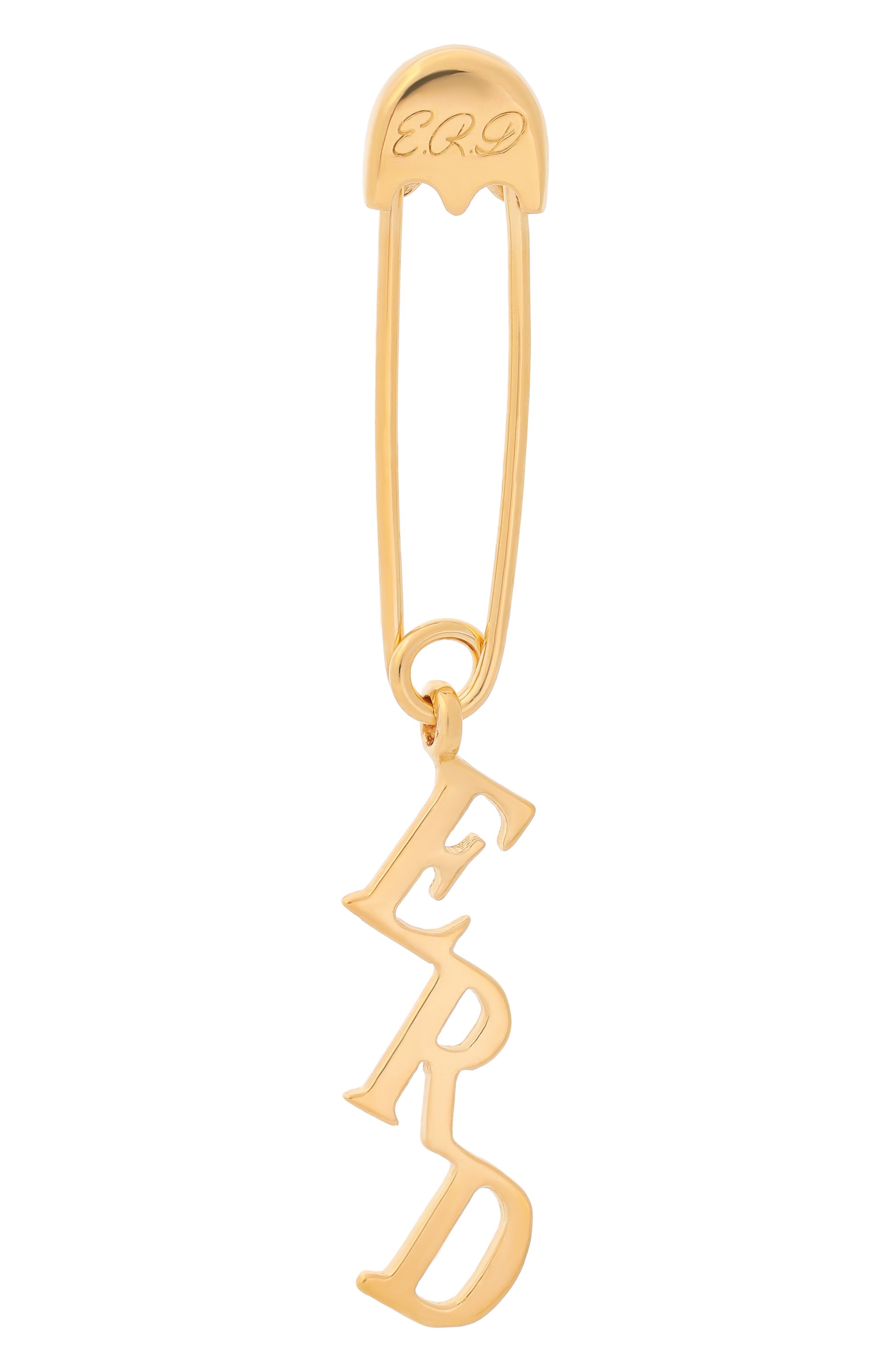 Моносерьга ENFANTS RICHES DEPRIMES золотого цвета по цене 56250 руб., арт. 140-189/M, фото 1 Моносерьга ENFANTS RICHES DEPRIMES, арт. 140-189/M, фото 1