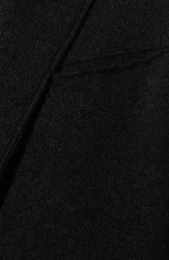 Мужской шерстяное пальто TRANSIT темно-серого цвета, арт. CFUTRVL211 | Фото 5 (Материал внешний: Шерсть; Рукава: Длинные; Длина (верхняя одежда): До колена; Материал подклада: Лен; Материал сплава: Проставлено; Драгоценные камни: Проставлено; Мужское Кросс-КТ: пальто-верхняя одежда; Стили: Кэжуэл)