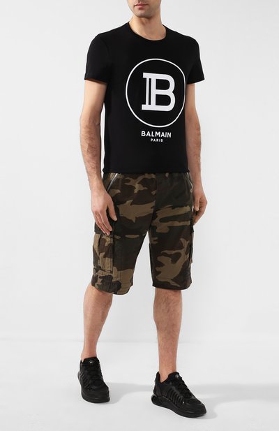 Хлопковые шорты BALMAIN, арт. TH15586/Z084, фото 2
