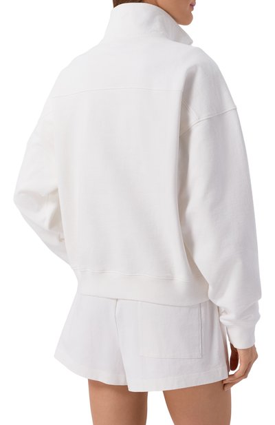 Хлопковый свитшот SPORTY AND RICH, арт. ST08162243WH01, фото 4