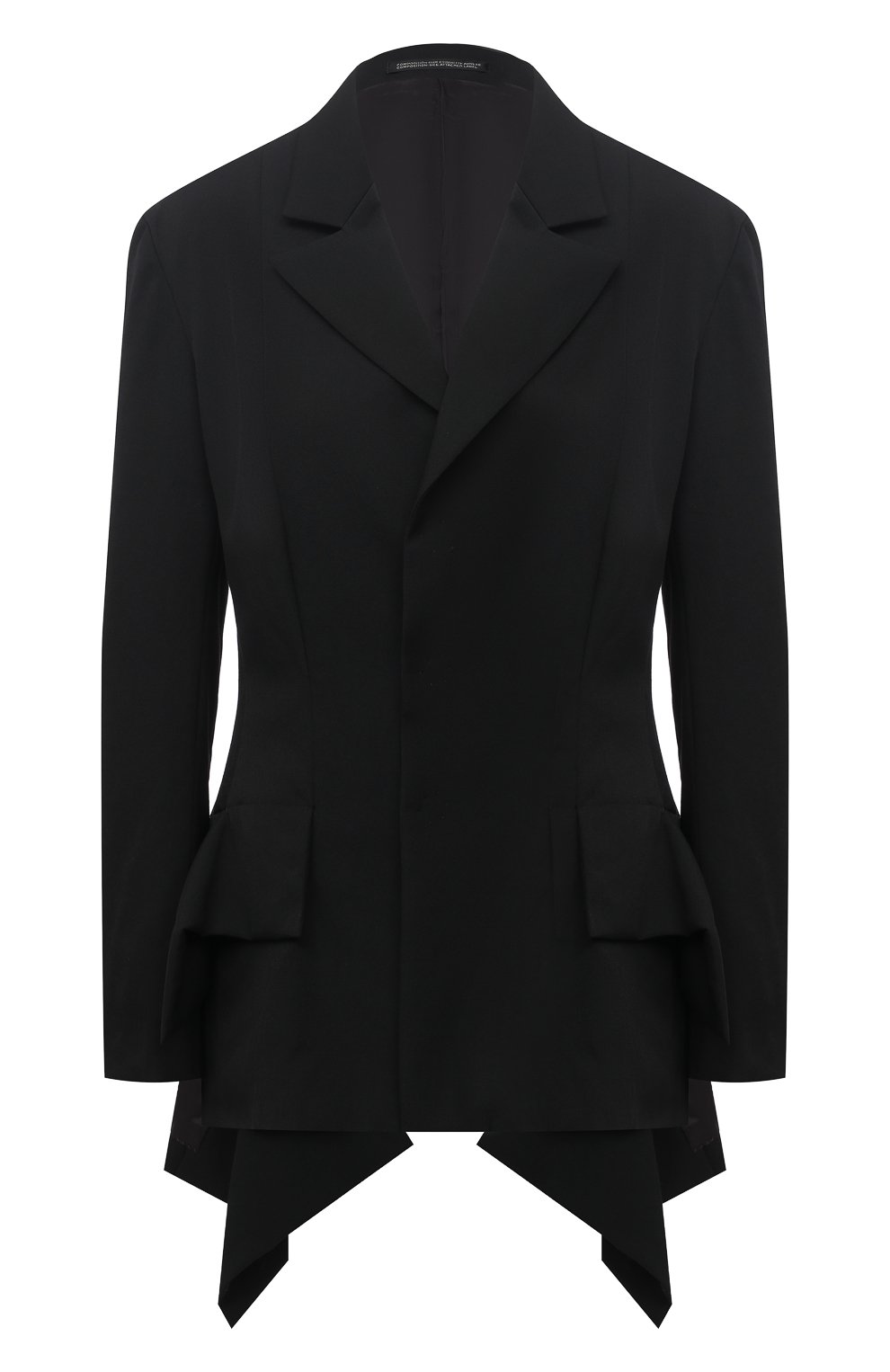 Шерс тяной жакет YOHJI YAMAMOTO, арт. NR-J07-100, фото 1