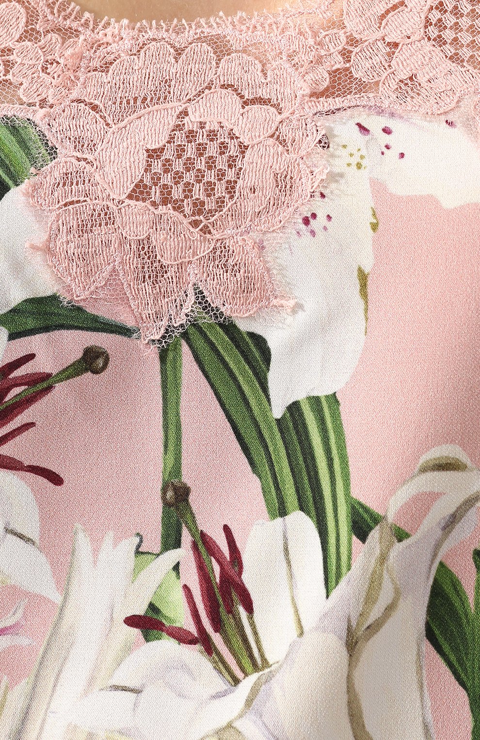 Шелковый топ DOLCE & GABBANA, арт. 07A00T/FSAYV, фото 5