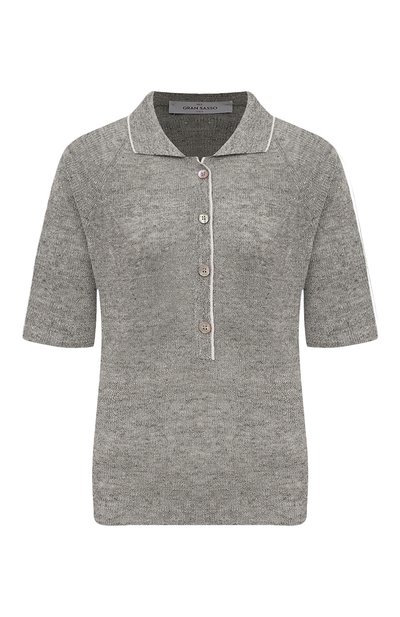 Льняное поло GRAN SASSO, арт. 57240/24840, фото 1