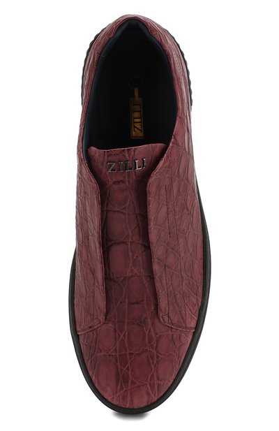 Кеды из кожи каймана ZILLI, арт. MDP-T003/017/CCR0, фото 5