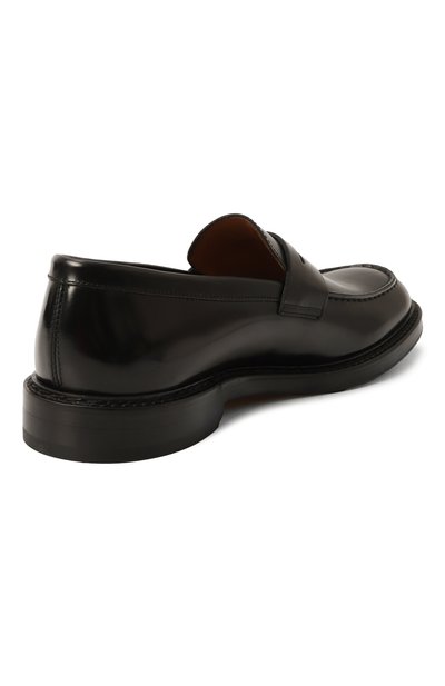 Кожаные пенни-лоферы DOUCAL'S, арт. DU2528SIEWUF007N, фото 5