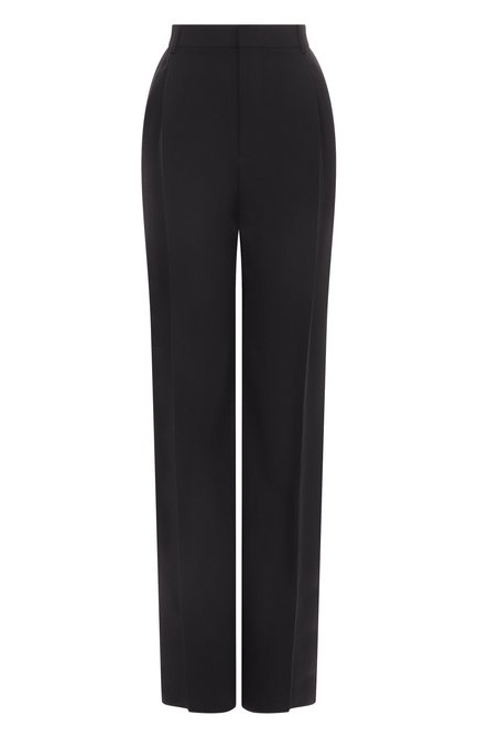 Женские шерстяные брюки SAINT LAURENT, арт. 813972/Y7E63