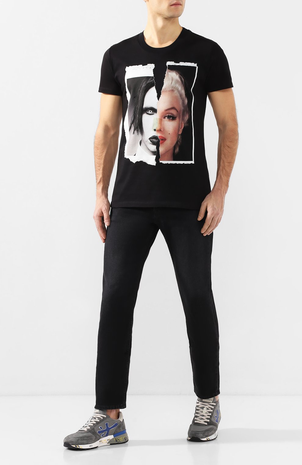 Комбинированные кроссовки mick PREMIATA, арт. MICK/VAR4563, фото 2