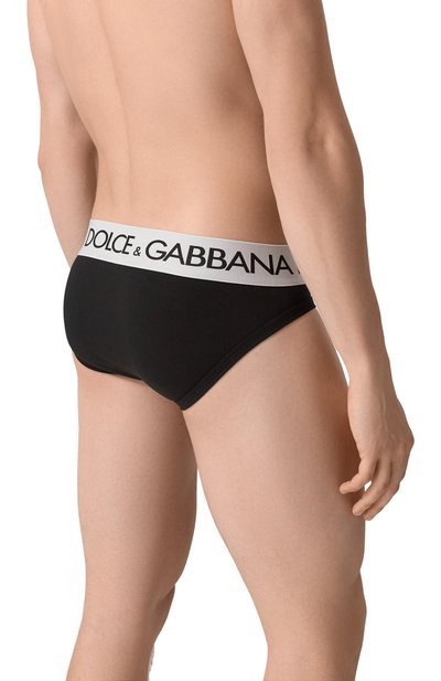 Хлопковые брифы DOLCE & GABBANA, арт. M3D03J/0NN97_001, фото 3