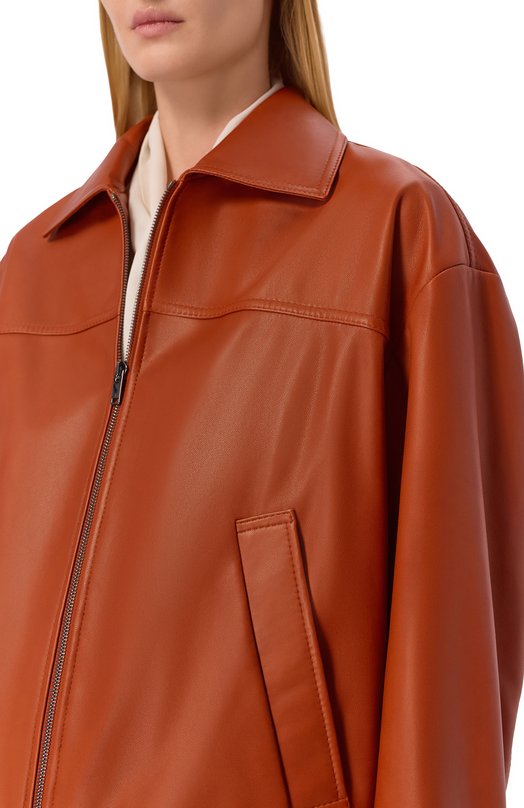 Кожаная куртка MVST M26.2PW.L003/L011 NAPPA Оранжевый  M26.2PW.L003/L011 NAPPA Фото 5