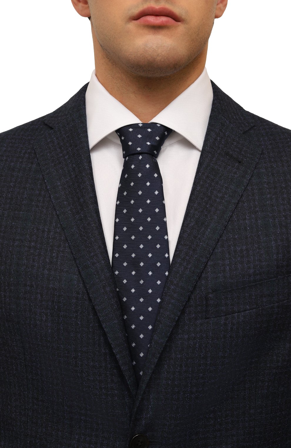 Шелковый галстук CORNELIANI, арт. 94U302-9420309, фото 2