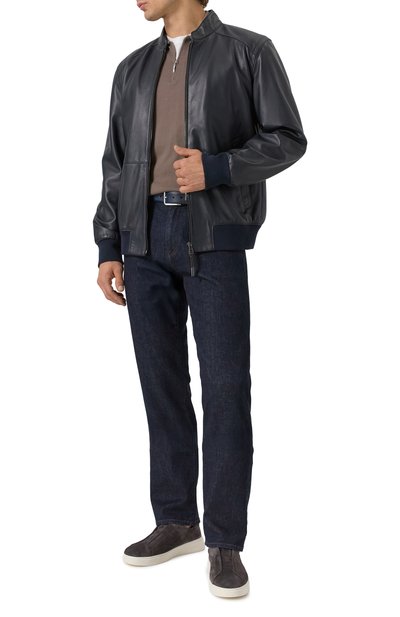 Замшевые кеды H`D`S`N BARACCO темно-серого цвета по цене 53550 руб., арт. DEVIS.S.11*, фото 2 Замшевые кеды H`D`S`N BARACCO, арт. DEVIS.S.11*, фото 2