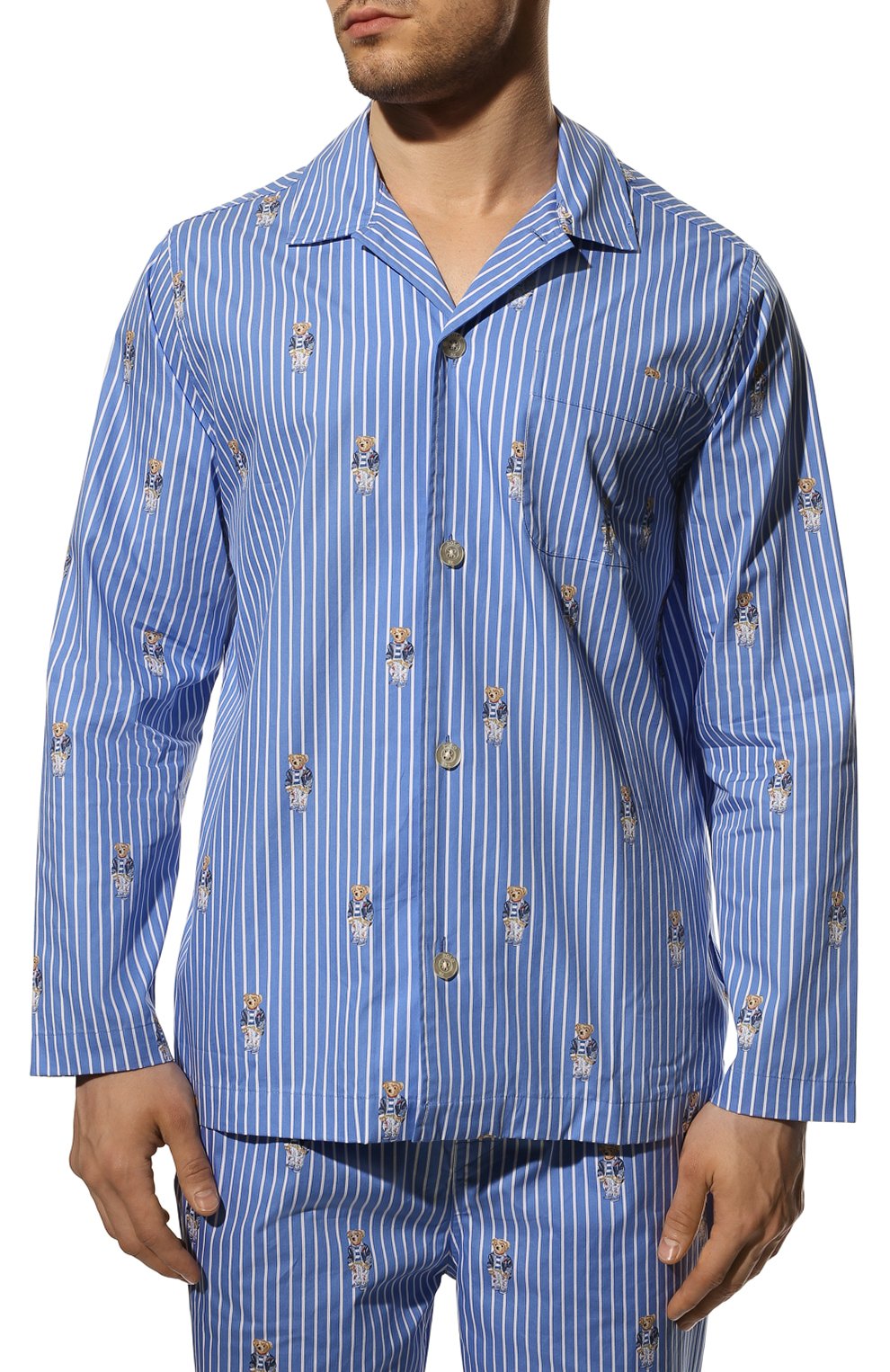 Хлопковая пижама POLO RALPH LAUREN, арт. 714862801, фото 3