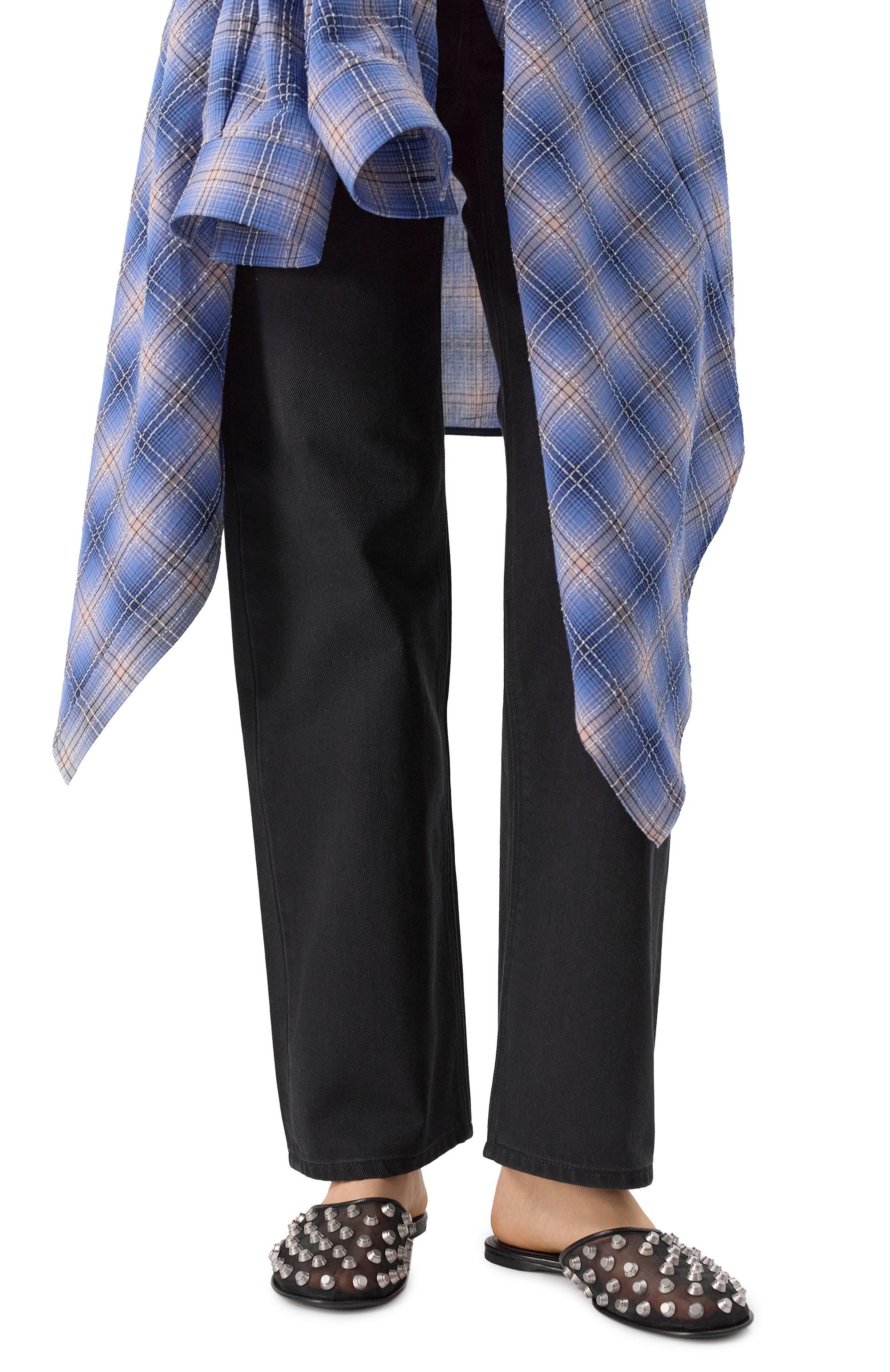 Текстильные сабо rhodes ALEXANDER WANG, арт. 30225M006, фото 3