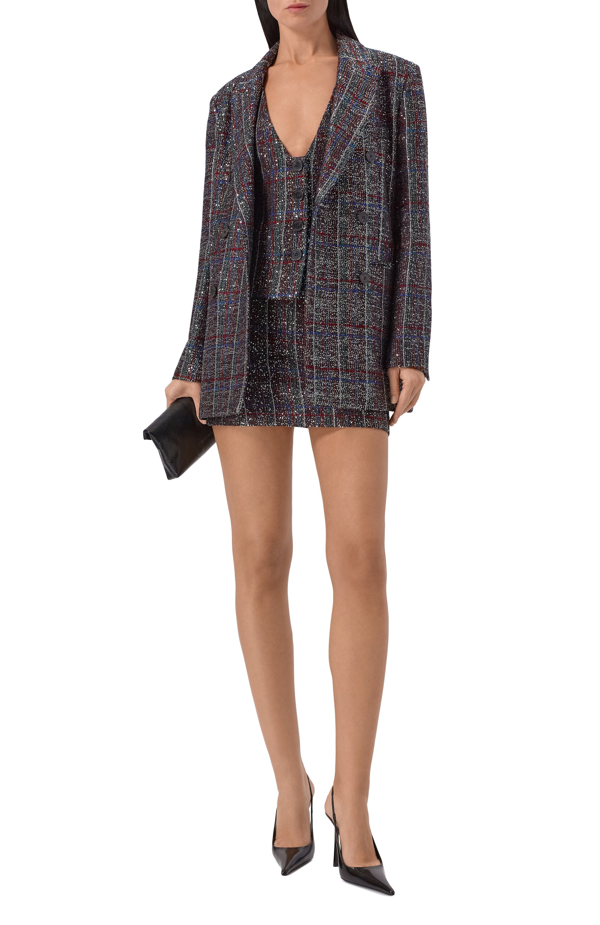 Юбка с отделкой пайетками MISSONI, арт. DS25WH1E/BC005V, фото 2