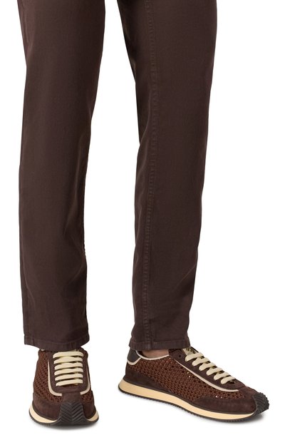 Комбинированные кроссовки dg cushion DOLCE & GABBANA, арт. CS2298/A6D45, фото 3