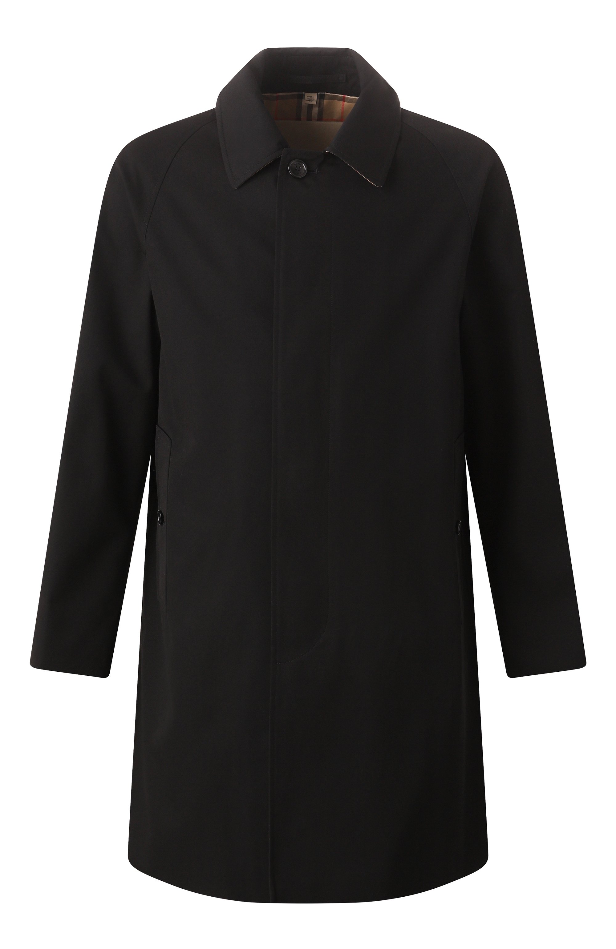 Хлопковый плащ BURBERRY, арт. 8079394, фото 1