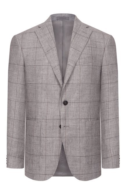 Мужской пиджак изо льна и шерсти CORNELIANI, а рт. 276018/2716318