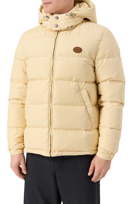 Пуховик Valentino 7V3CNB31/6FN Кремовый  7V3CNB31/6FN Фото 3