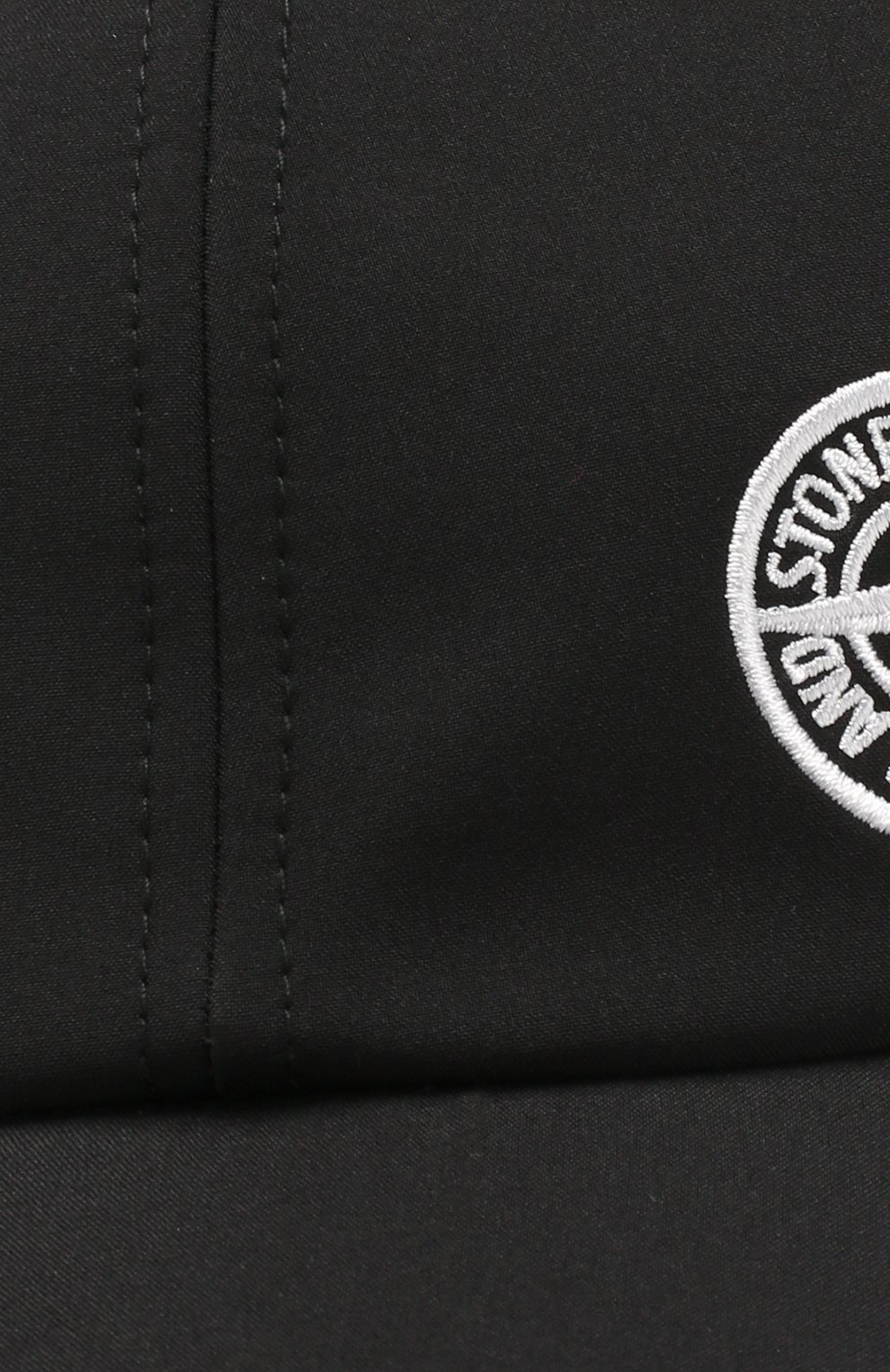 Бейсболка STONE ISLAND черного цвета по цене 8775 руб., арт. 711599222, фото 3 Бейсболка STONE ISLAND, арт. 711599222, фото 3