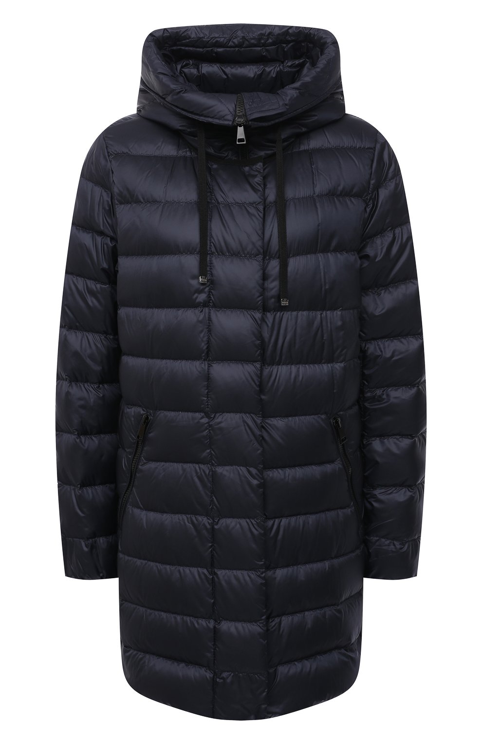 Пуховая куртка MONCLER темно-синего цвета по цене 129500 руб., арт. G1-093-1B559-00-5396Q, фото 1 Пуховая куртка MONCLER, арт. G1-093-1B559-00-5396Q, фото 1