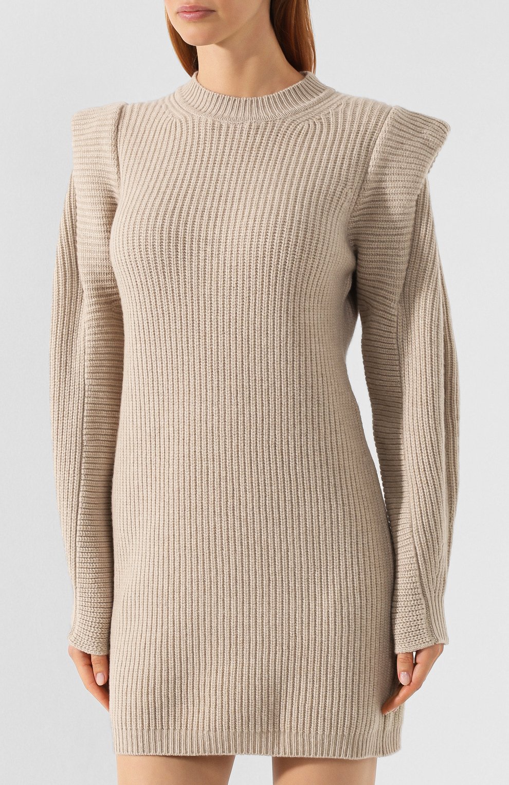 Платье из смеси шерсти и кашемира ISABEL MARANT, арт. R01577-19H035I/BEATSY, фото 3