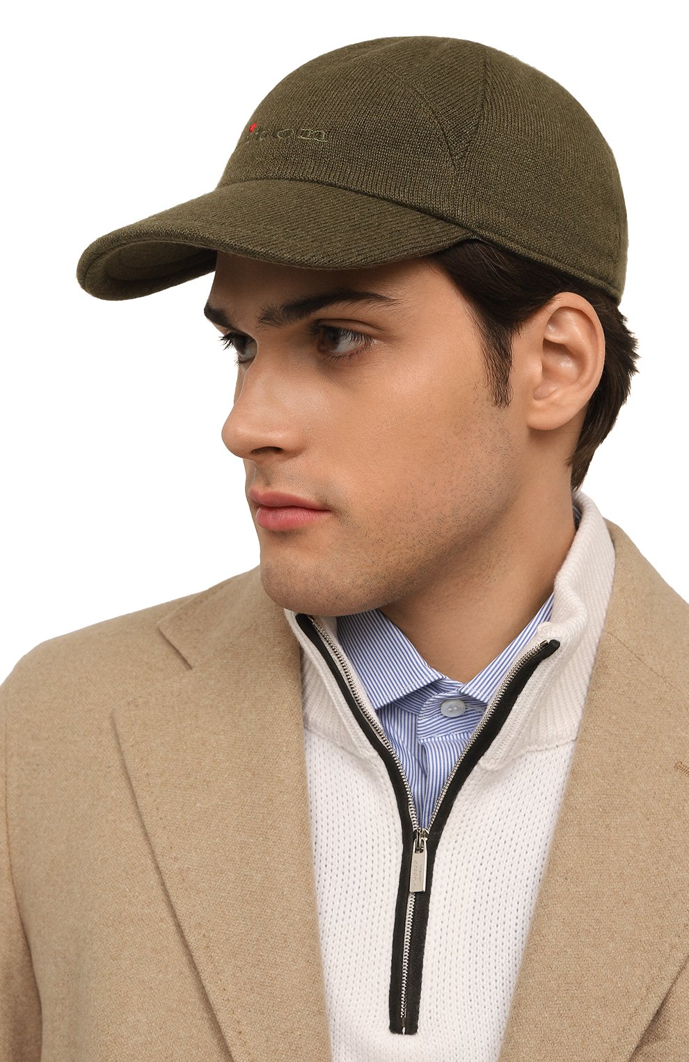 Кашемировая бейсболка KITON, арт. UCAPP22XC1042, фото 2