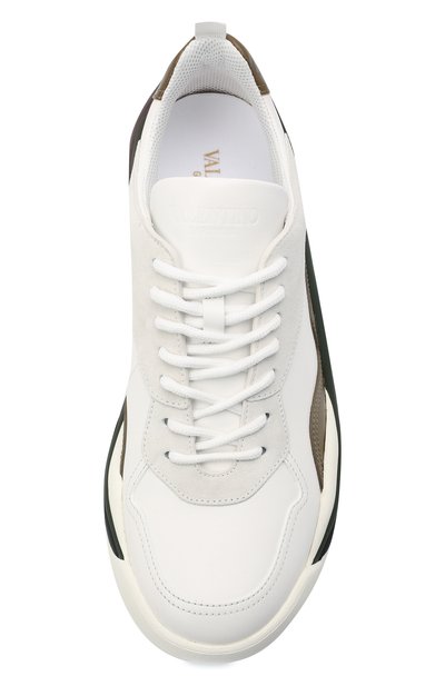 Кожаные кроссовки gumboy VALENTINO, арт. WY2S0B17/MQB, фото 5