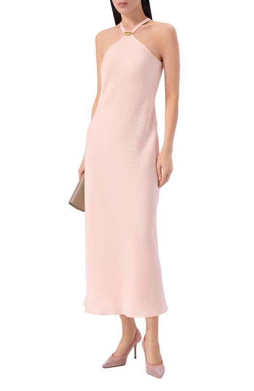 Комбинированные туфли Love 85 Jimmy Choo L0VE85NYT Розовый  L0VE85NYT Фото 3