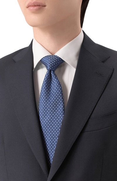 Мужской шелковый галстук BRIONI, арт. 062I00/PD475