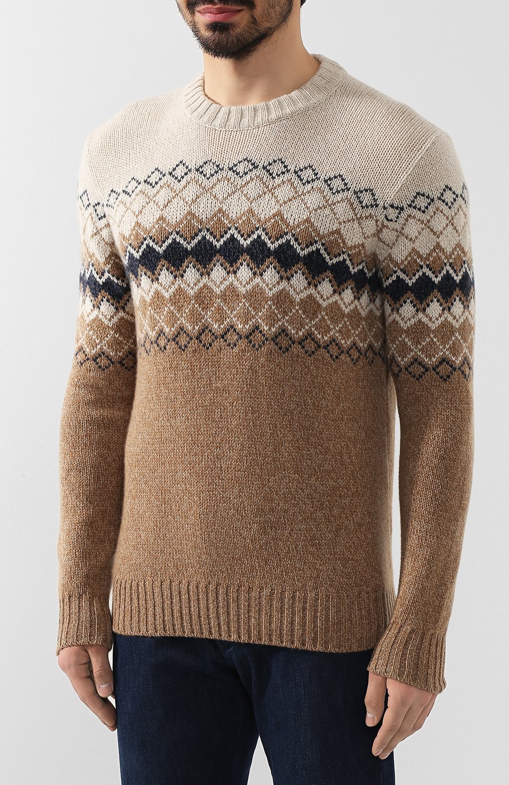 Кашемировый свитер LORO PIANA, арт. FAI8869, фото 3