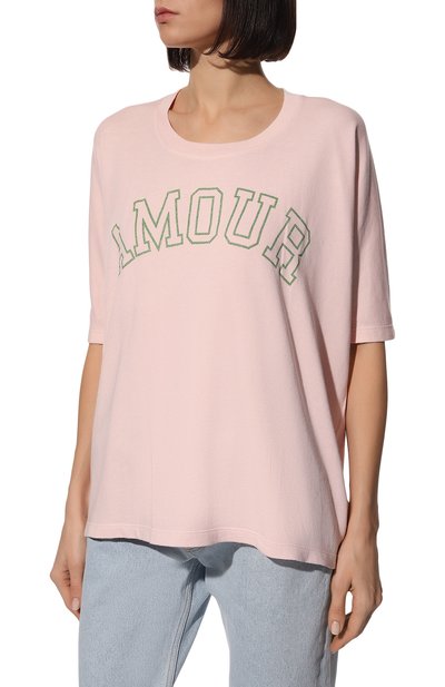 Хлопковая футболка ZADIG AND VOLTAIRE, арт. WJTS7101F, фото 3