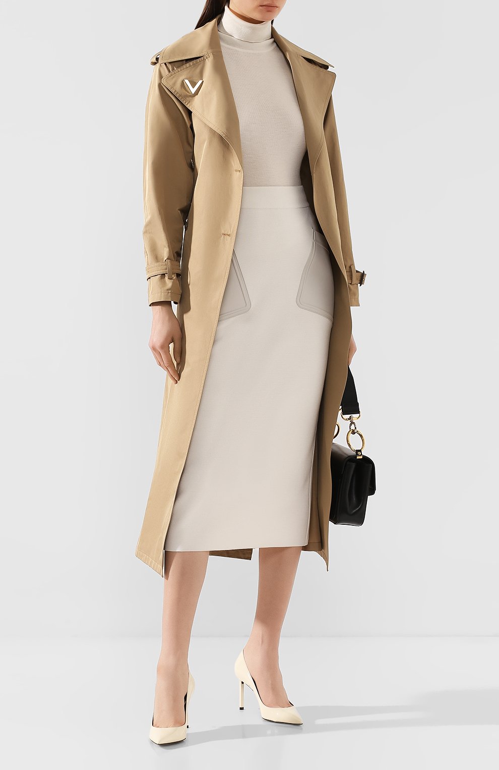 Юбка из смеси кашемира и шелка LORO PIANA, арт. FAI6717, фото 2