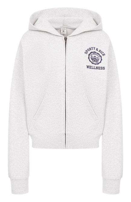 Женский хлопковая толстовка SPORTY AND RICH, арт. ST068508033GY03